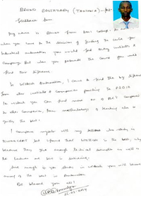 3 s TESTIMONIAL Photocopy