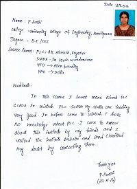 Sathish Kumar plc TESTIMONIAL Photocopy