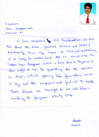 S.Suresh TESTIMONIAL Photocopy