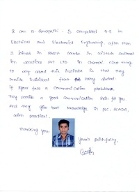 B. GANPATHI TESTIMONIAL Photocopy