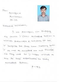 ARUMUGUM TESTIMONIAL Photocopy