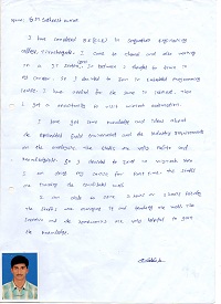 S.M.SHATEESH KUMAR TESTIMONIAL Photocopy