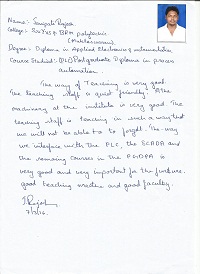 J.Rajesh TESTIMONIAL Photocopy