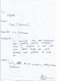  TESTIMONIAL Photocopy