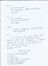  TESTIMONIAL Photocopy