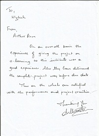  TESTIMONIAL Photocopy